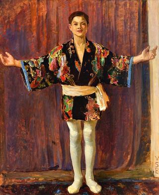 Boy in a Kimono