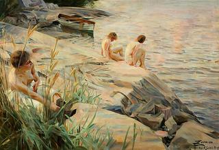 Bathing Girls