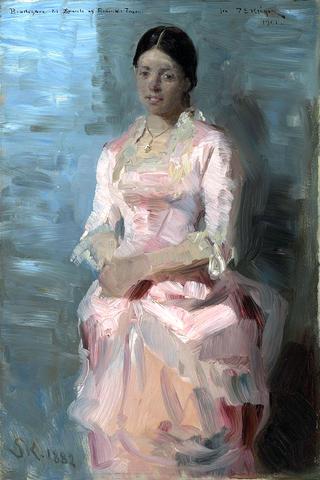 Portrait of Frederikke Tuxen