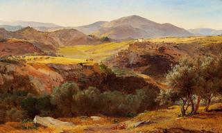 Italian Landscape with Subiaco