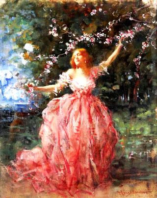 Girl in the Garden