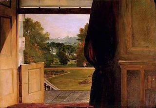 Haddo: The Park Seen through the Open Drawing Room Door