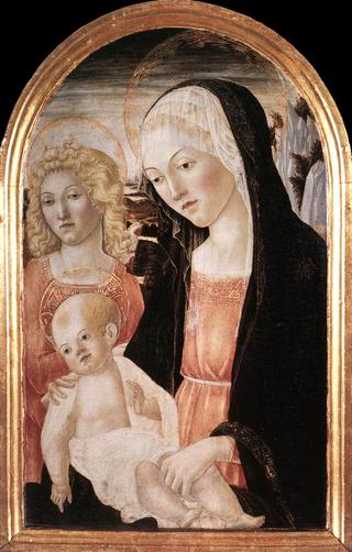 Madonna and Child with Angel