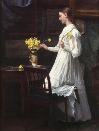 Arranging Daffodils