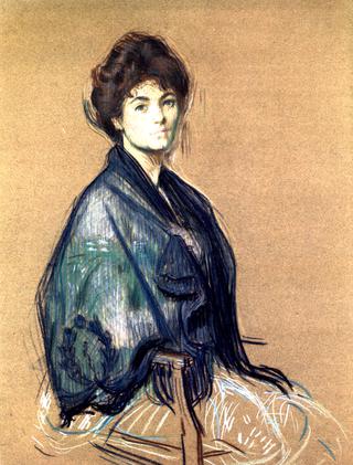 Woman in an Evening Wrap