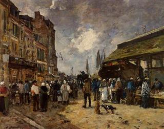 Trouville, Fish Market