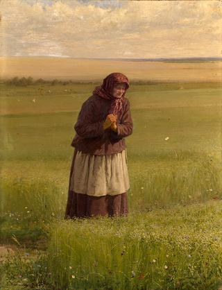 Old Woman in the Field