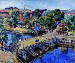 Leningrad. The Wooden Bridge