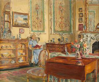 Nurse in the Tapestry Room