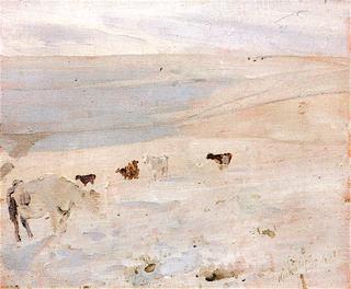 Cattle in Snow
