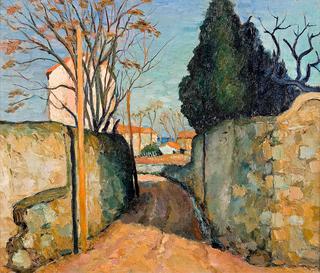Village street in Provence
