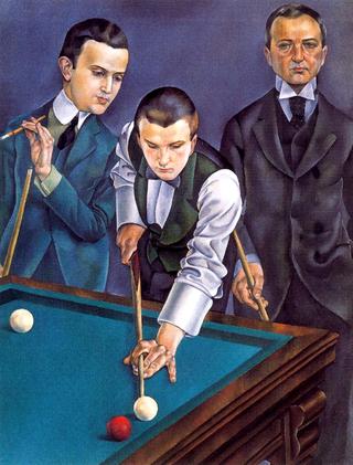 Billiard Players