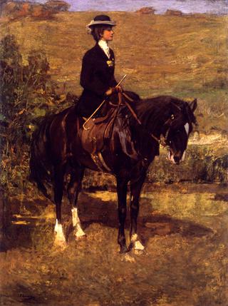 An Equestrian Lady