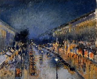 Boulevard Montmartre, Night Effect