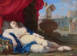 A Sleeping Young Woman