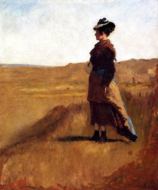 Woman on a Hill