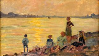 Children on the Rhine