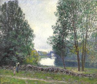 A Turn of the River Loing, Summer