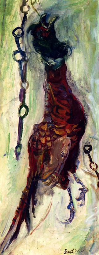 Hanging Pheasant (with Chains)