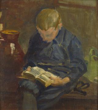 Study of a Reading Boy