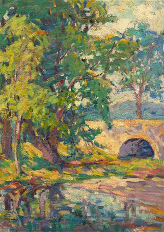 Tree Lined Stream