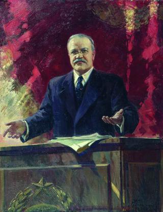 Portrait of Vyacheslav Molotov