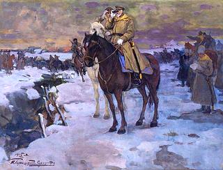 Grand Duke Nicholas at the Front Line