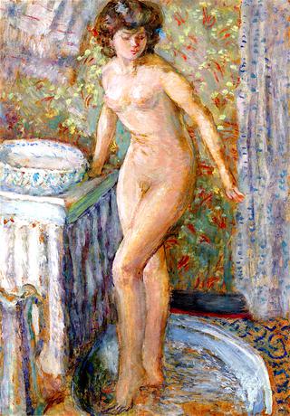 Nude at Her Toilette