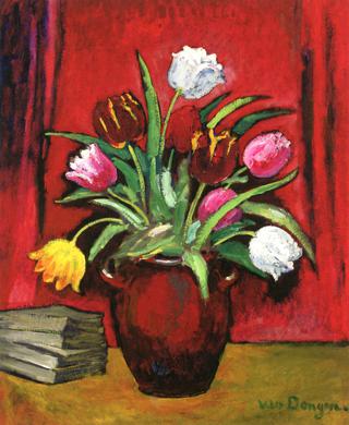 Vase of Tulips