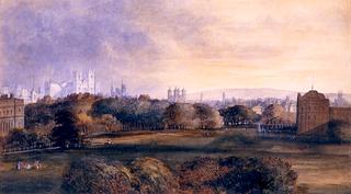 Westminster from Green Park