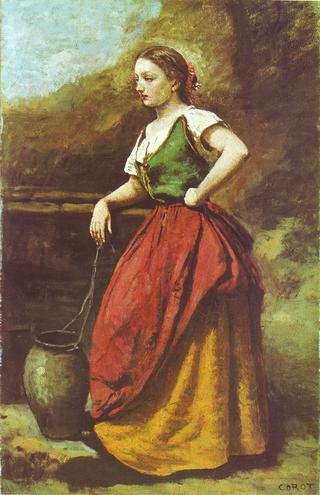 Jeune femme à la fontaine (Young Woman at a Fountain)