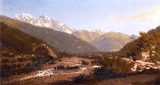 A View of Mount Karaugom, Caucasus