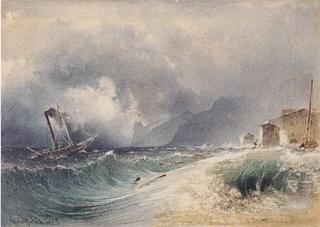 Storm on Lake Garda