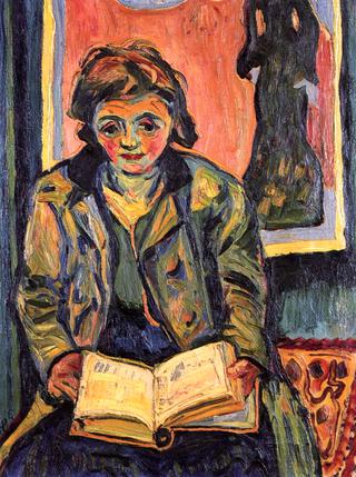 Girl with Book