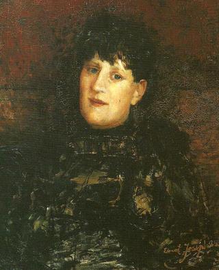 Portrait of Olga Gjorkegren-Fahraeus