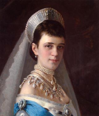玛丽亚·费奥多罗夫娜皇后画像