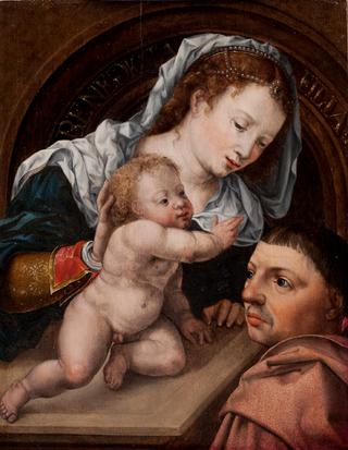 Virgin and Child with a Donor