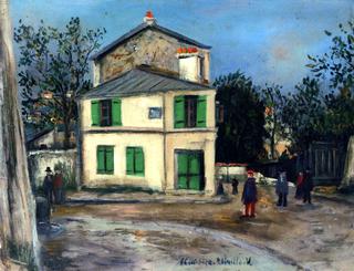 The Pink House in Montmartre