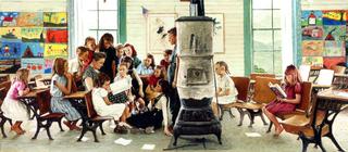 Norman Rockwell Visits a Country School