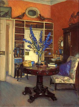 Orange And Blue, The Library At Ardilea