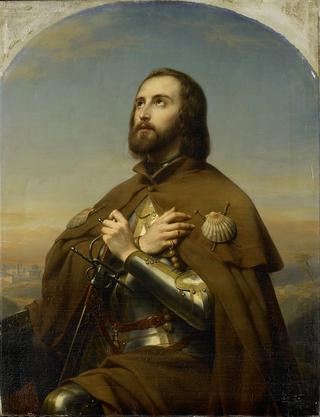 Portrait of Eberhard, Duke of Württemberg, as a Pilgrim in the Holy Land