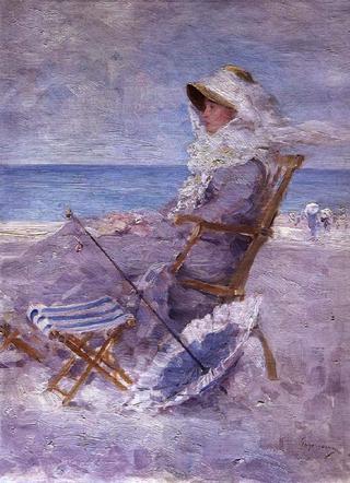 Woman by the Sea