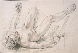 Study for a Reclining Man