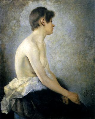 Half-nude Woman