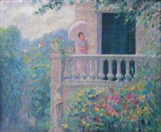 Lady on the Balcony