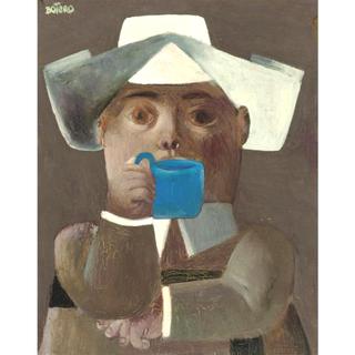 Nun with a Cup