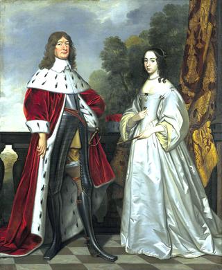 Double-portrait of Frederick William, Elector of Brandenburg and Luise Henriette, Countess of Nass