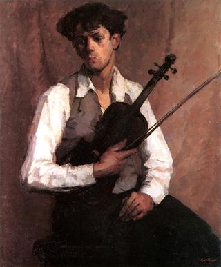 Young Man with Violin