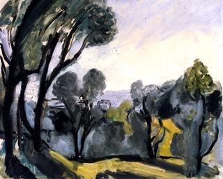 Landscape with Olive Trees