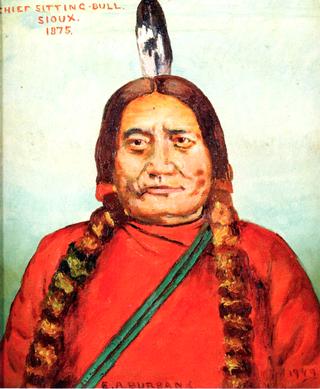 Chief Sitting Bull, Sioux in 1875